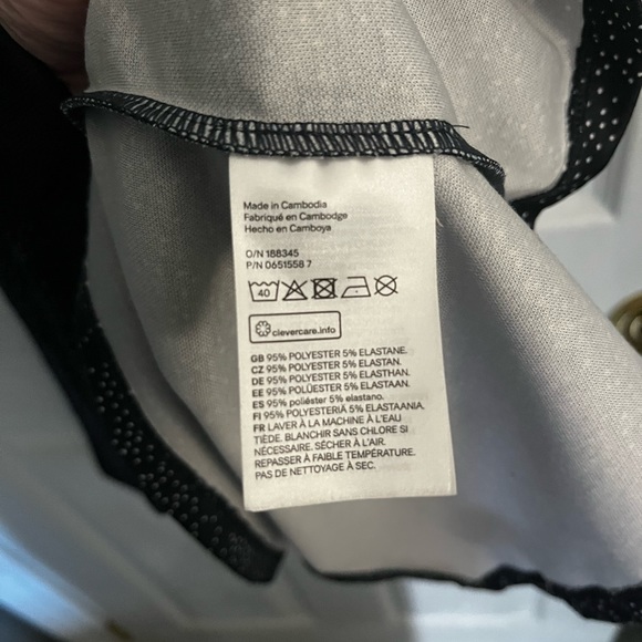 H&M Navy Blue Polka Dot Dress - Picture 7 of 8